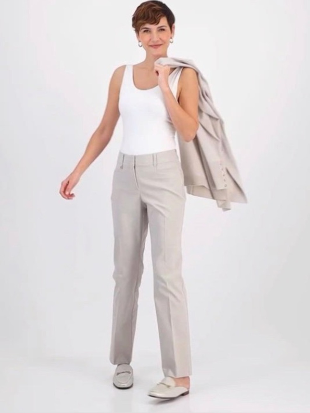 JM Collection
Petite Curvy Straight Leg Pants, Petite